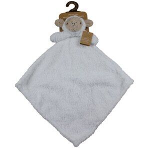 Levi and Emmie Sheep Lamb Security Blanket Feather Knit Lovey Baby Oversize NWT